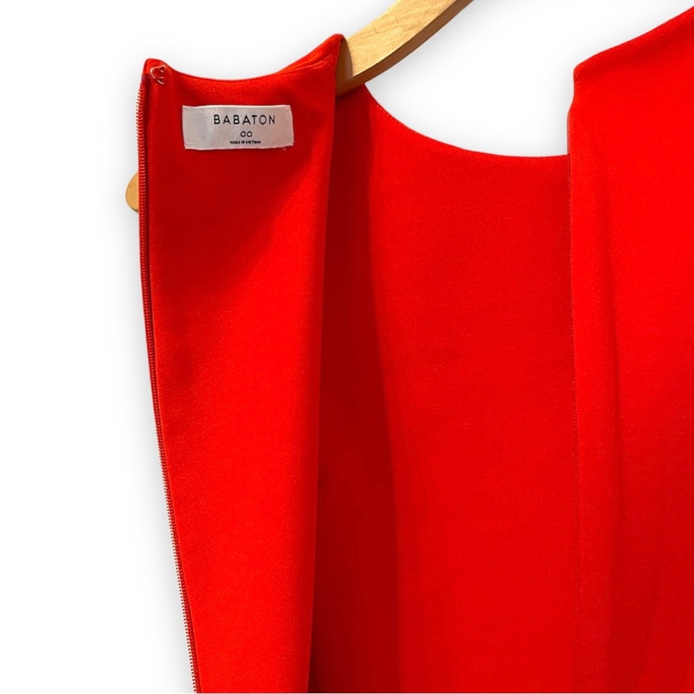 Aritzia Babaton Matheson Sheath Dress, Orange-Red, 00 - Picture 7 of 15